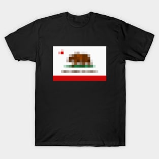 Blurry California State Flag T-Shirt